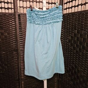 Miken Sky Blue Swim Coverup Medium